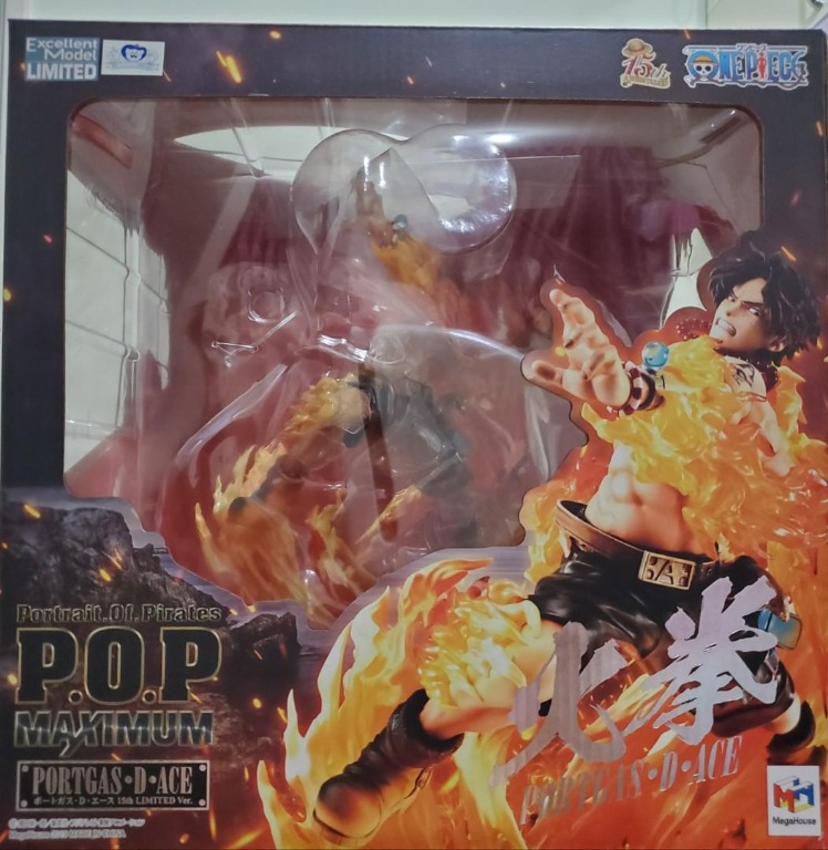 One Piece Ace Pop Max Hobbies Toys Collectibles Memorabilia Fan Merchandise On Carousell