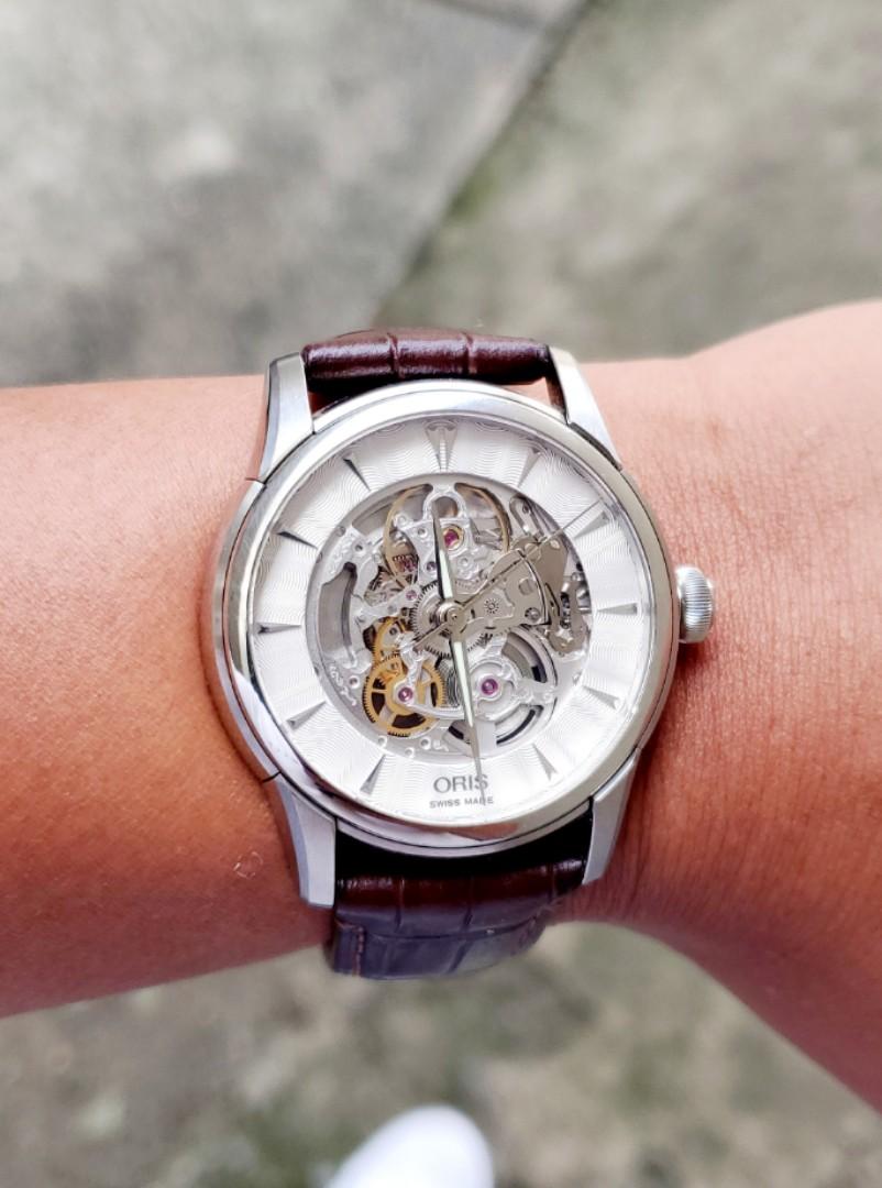 Oris artelier new arrivals skeleton review