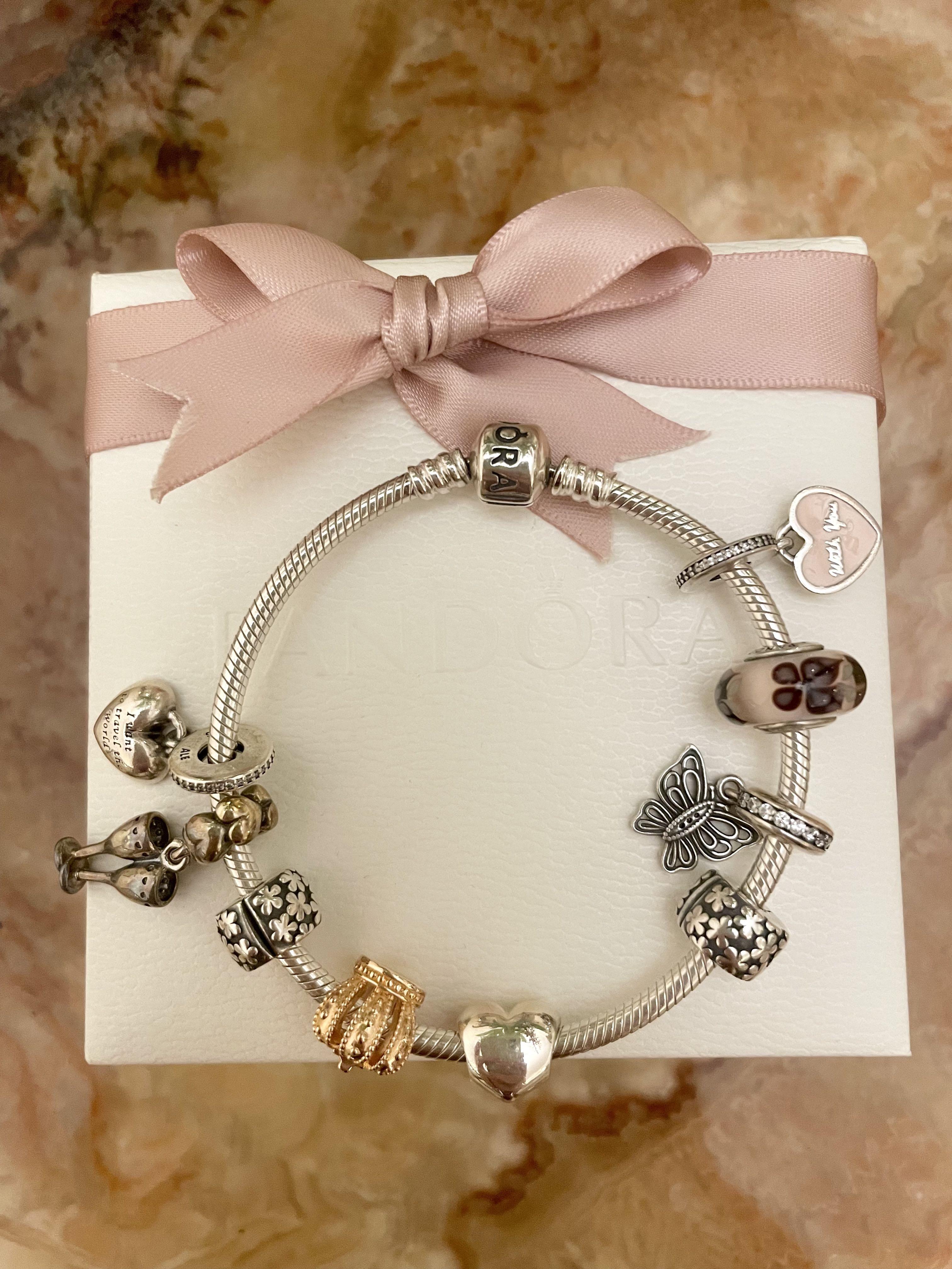 Cheap pandora shop charm bracelet