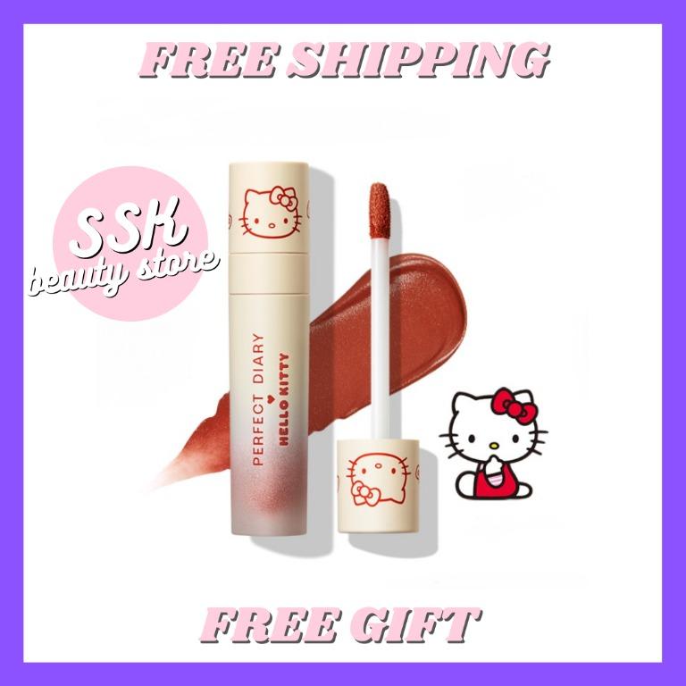 Perfect Diary x Hello Kitty Enchanted Wonderland Velvet Lip Colour, Beauty & Personal Care, Face