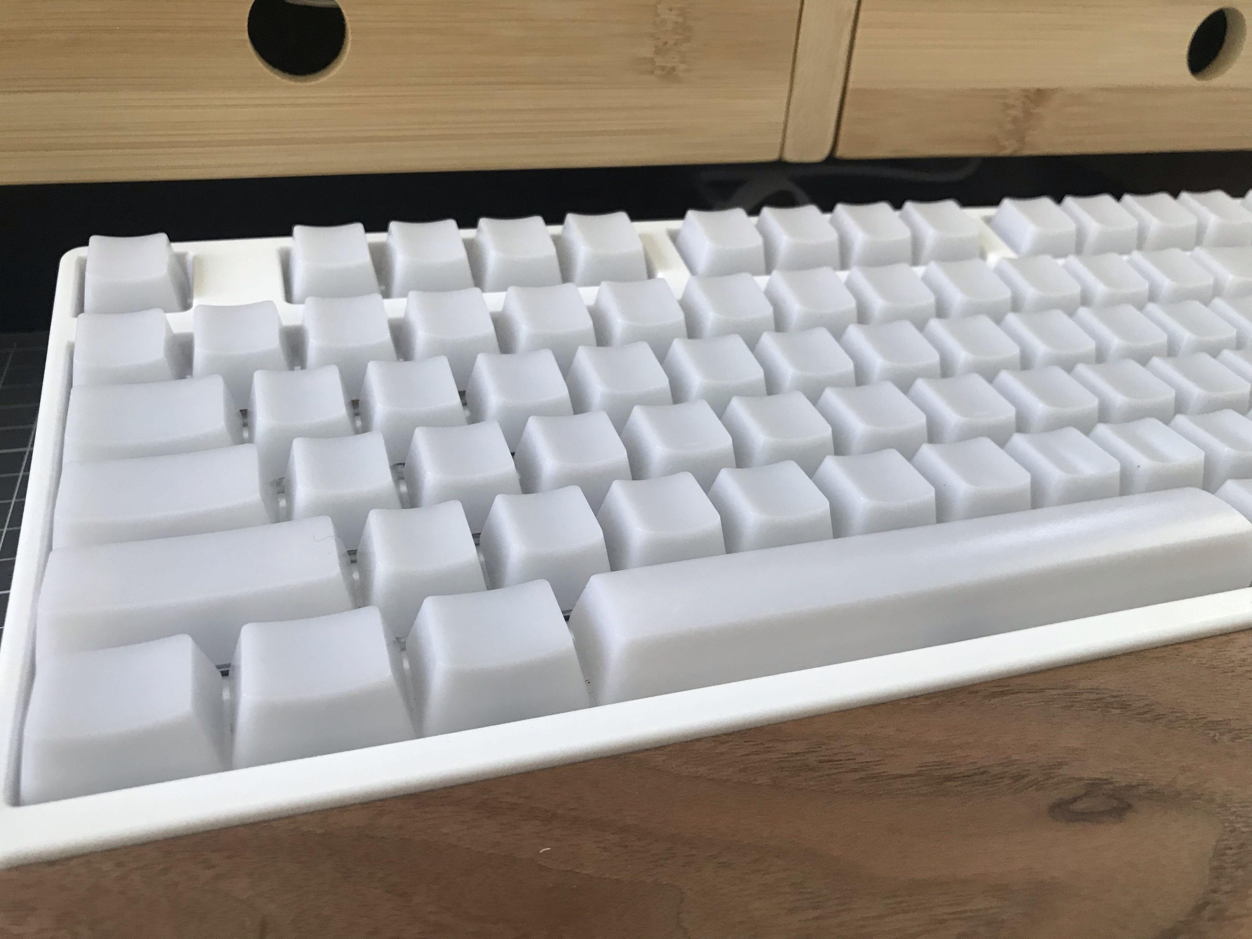 POM Jelly Sugarcube inspired 108 keycaps set, Computers & Tech 