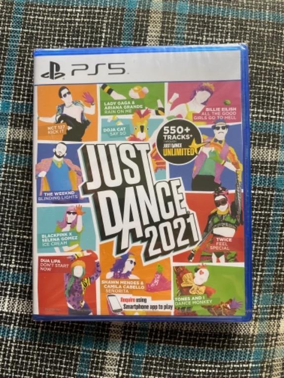 [PS5] Just Dance 2021 - Unopened (Category: PlayStation) located in Manila. Submitted by jtanliao (Listing ID 1122173797, Image 1). Description: Just Dance 2021 for PS5, brand new unopened RFS: Came with the bundle from Datablitz Open to Meet ups within Metro Manila - pref Manila, Makati or QC. If via courier, buyer shoulders..