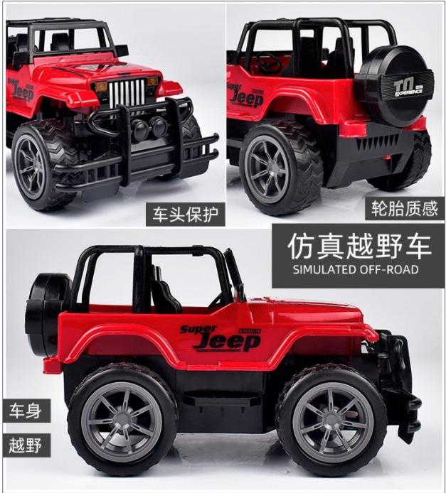 Remote Control big wheel Jeep car, Hobbies & Toys, Toys & Games on