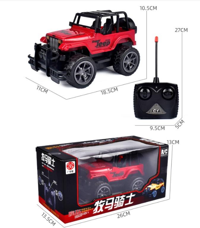 Remote Control big wheel Jeep car, Hobbies & Toys, Toys & Games on