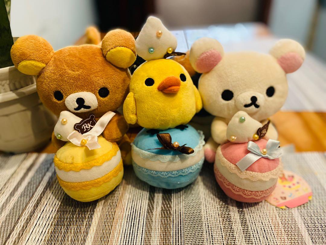 Rilakkuma macaron plush hotsell