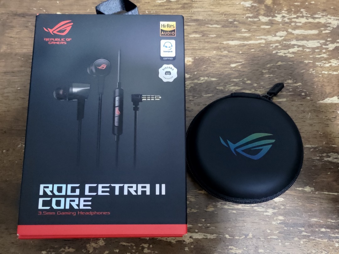 ROG CETRA II CORE, Audio, Headphones 