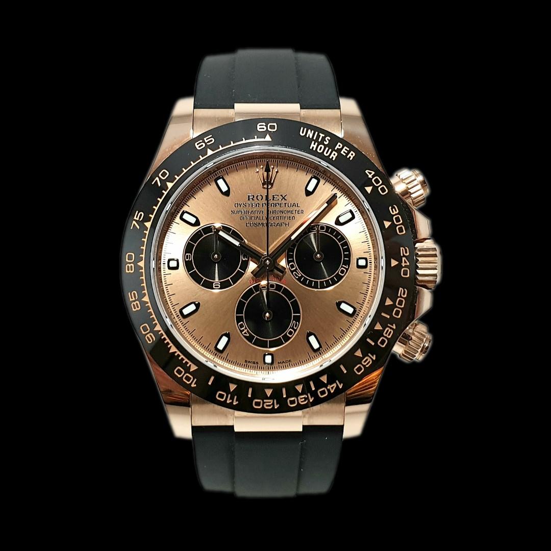rolex daytona rose gold ceramic bezel