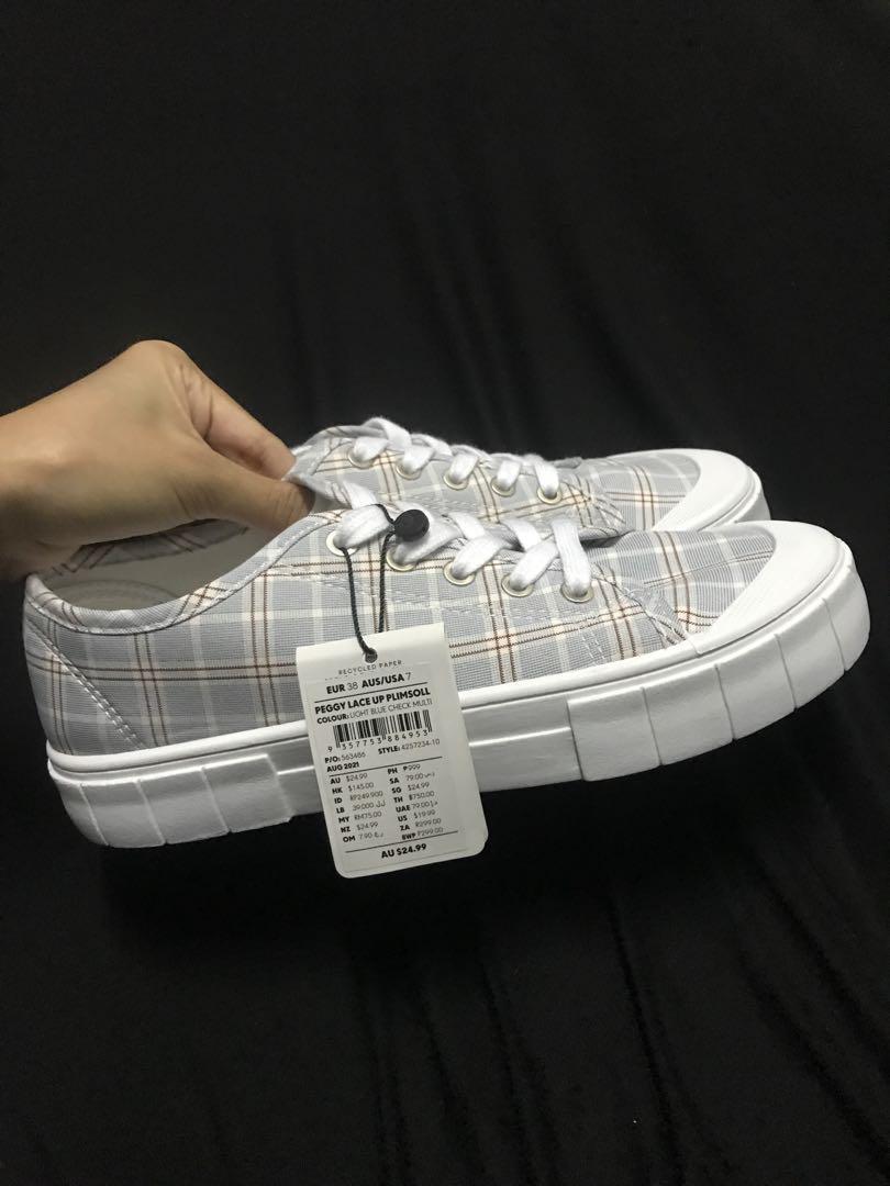 Rubi cotton on sneakers shoes rubi shoes kasut tali peggy lace up