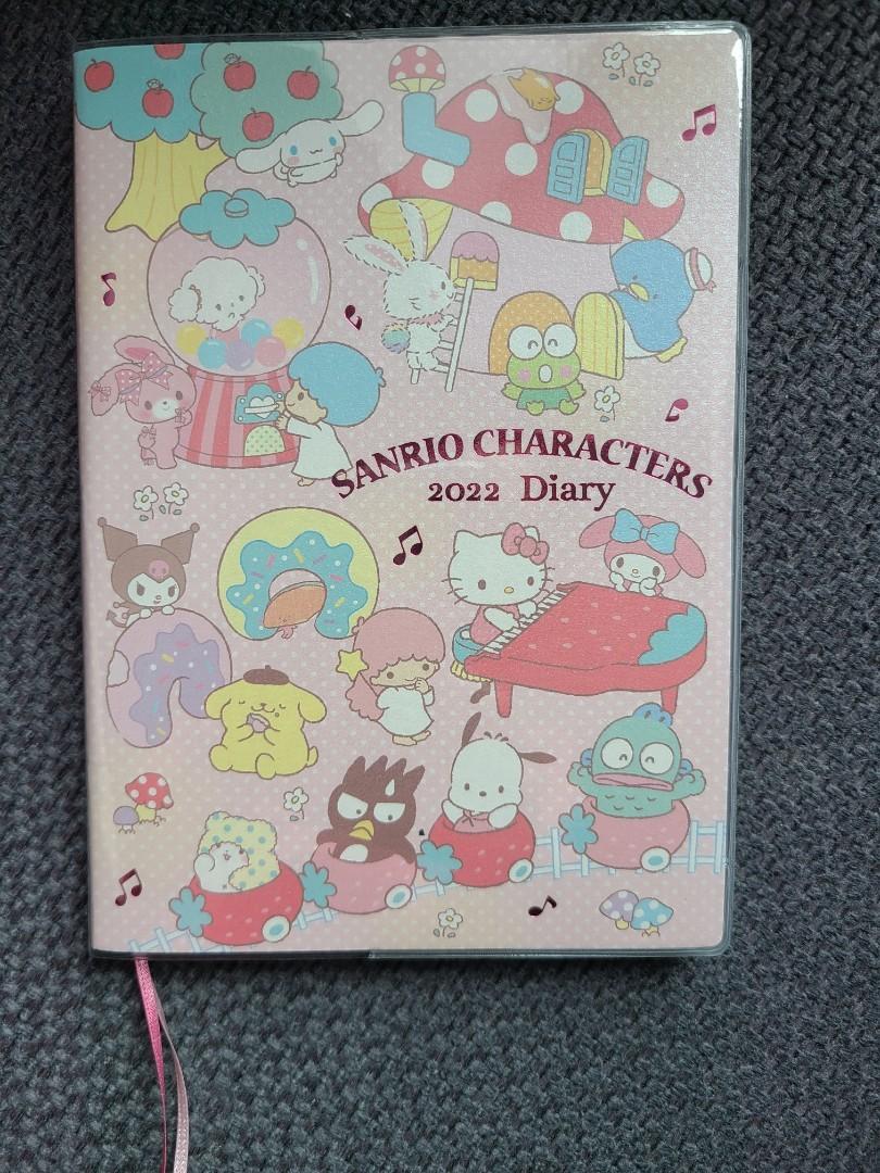 Sanrio Schedule Book 2022, 興趣及遊戲, 手作＆自家設計, 文具 Carousell