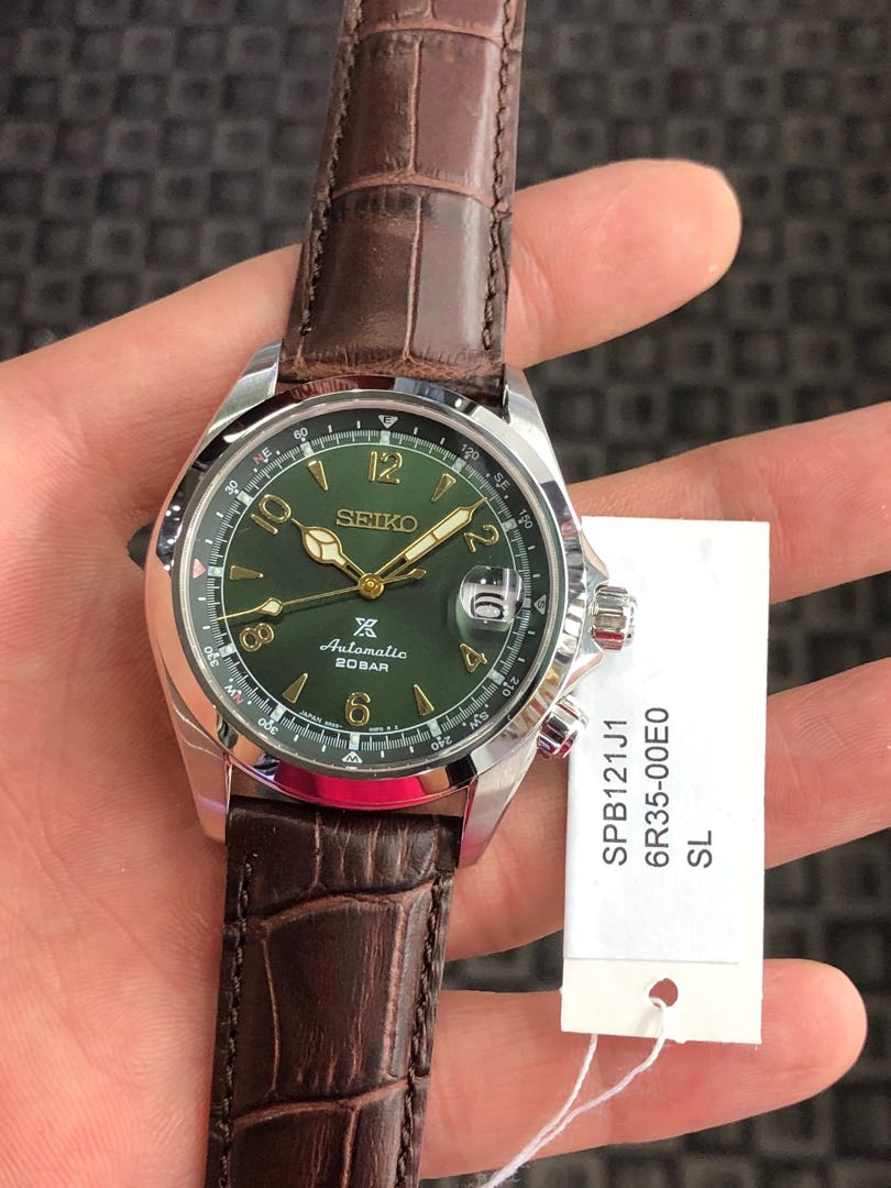 Seiko PROSPEX Alpinist Made In Japan 🇯🇵 Automatic 200m Spb121j1, Men's  Fashion, Watches & Accessories, Watches on Carousell