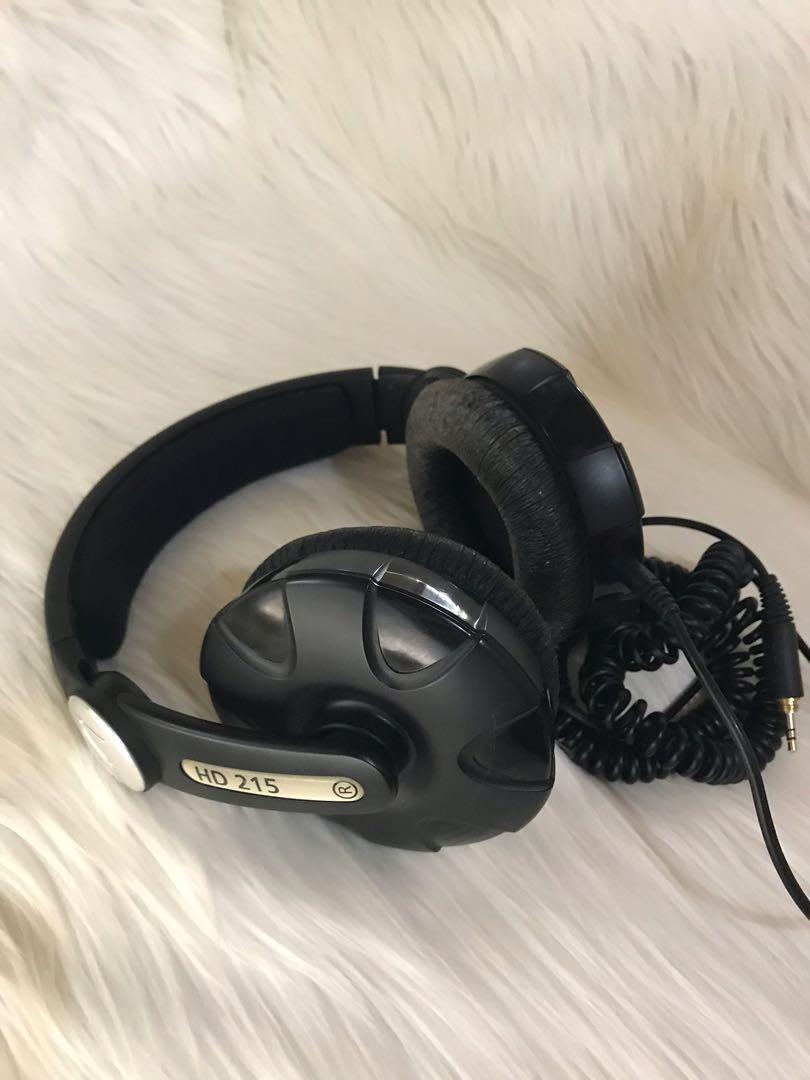 Sennheiser Headphone Hd215 II Original, Elektronik, Audio di Carousell