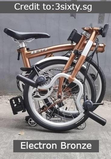 Harga 3sixty online folding bike