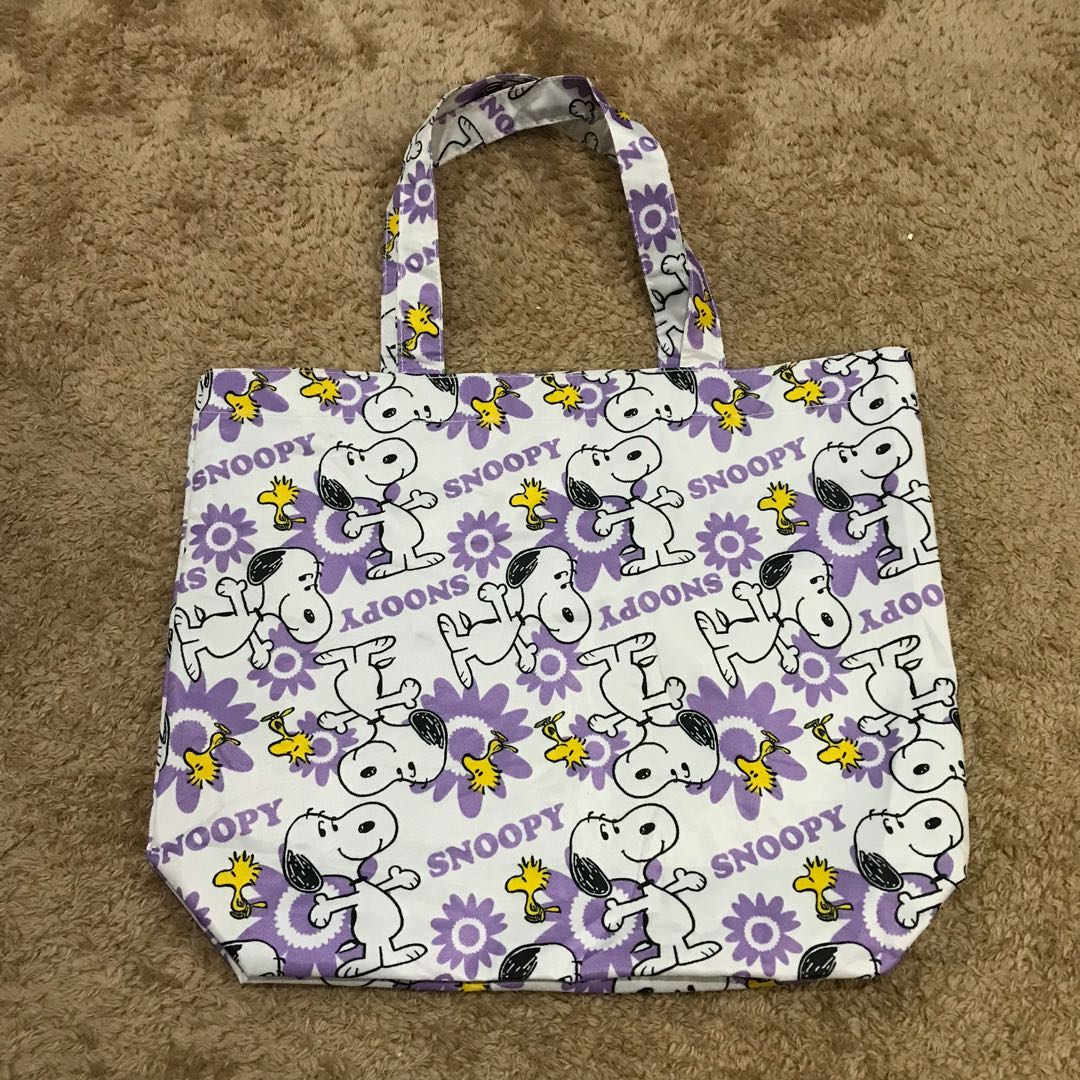Snoopy Peanuts Japan Tote Bag, Women's Fashion, Bags & Wallets, Tote