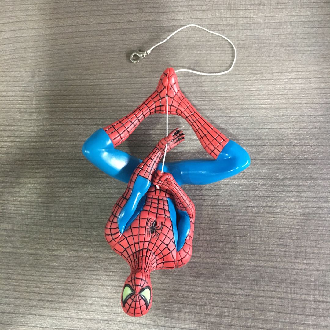 Hanging spiderman store toy
