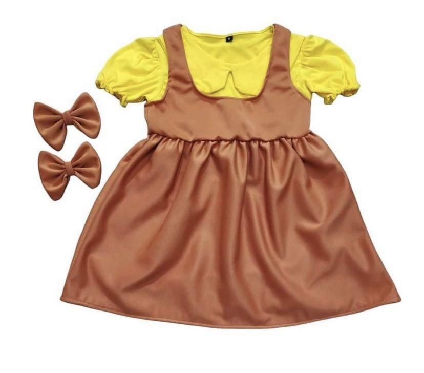 Squid Game Costume for Baby, Babies & Kids, Babies & Kids Fashion on