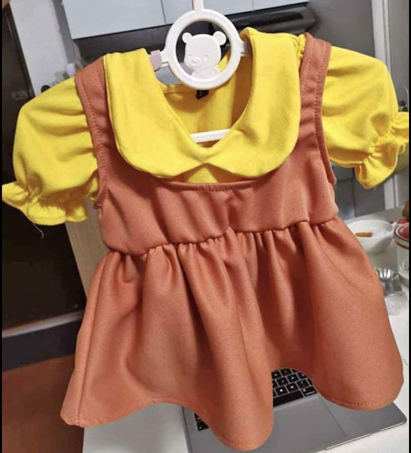 Squid Game Costume for Baby, Babies & Kids, Babies & Kids Fashion on