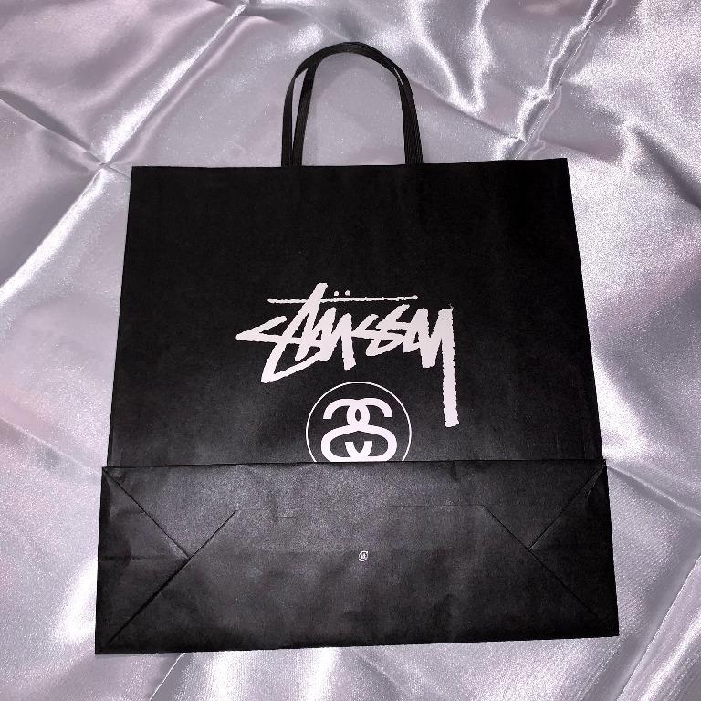 Stussy 紙袋 中等尺寸 日本帶回