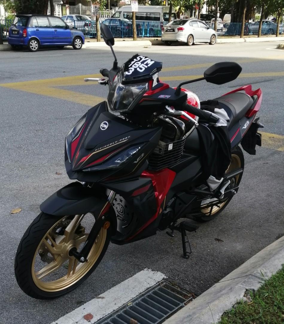 2021 SYM Vf3i Pro SYM 185v3 plate SYM185 3, Motorbikes on Carousell