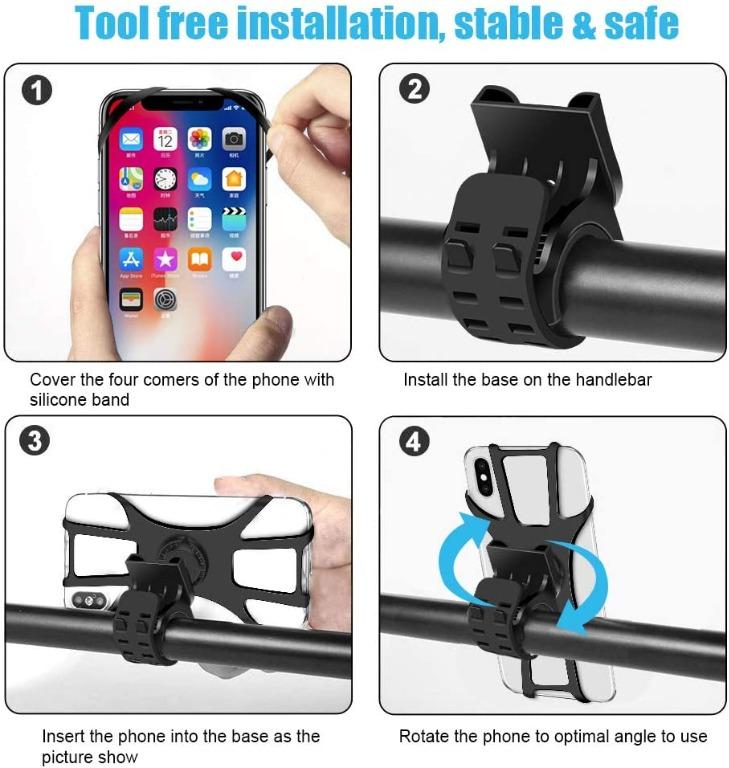 Syosin bike phone mount clearance