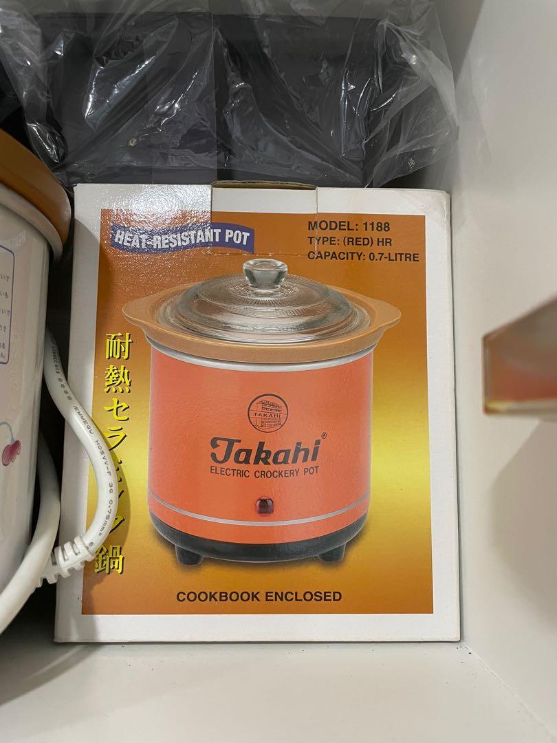 Takahi Slow Cooker 0.7L, TV & Home Appliances, Kitchen Appliances