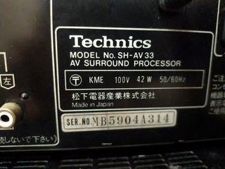 Technics AV Surround Processor Amplifier