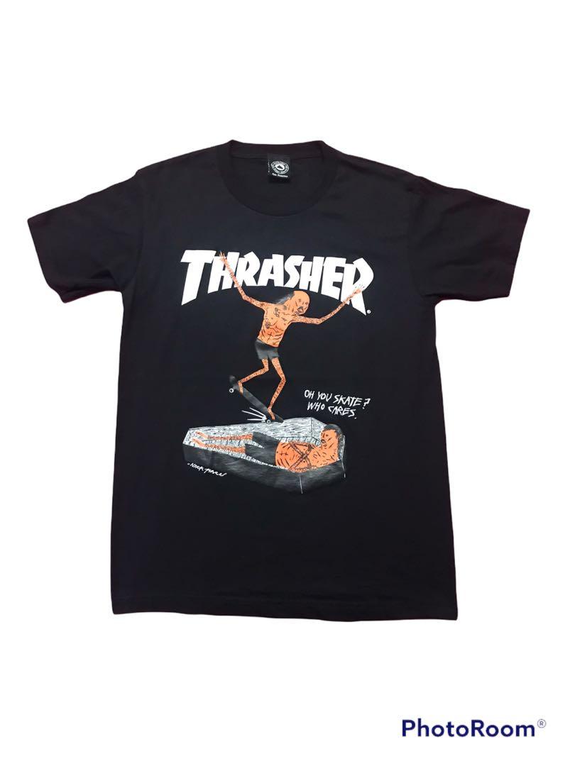 Thrasher X Neckface Men s Fashion Tops Sets Tshirts Polo