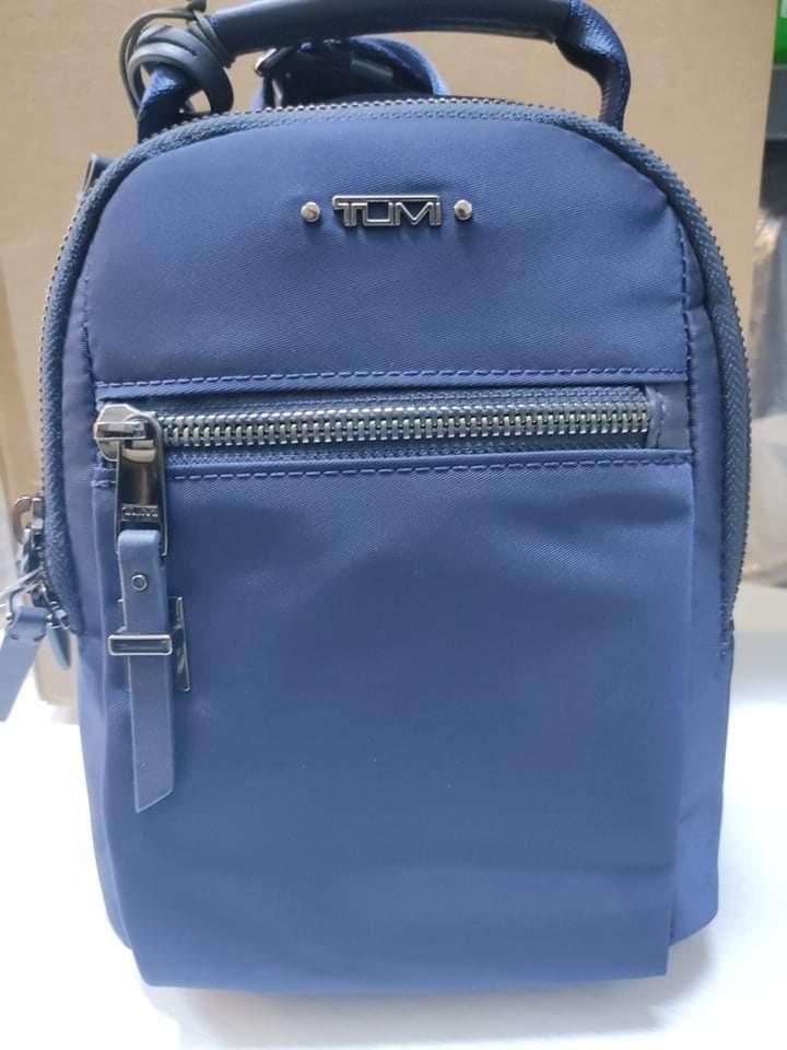 Tumi Serra Mini Convertible Backpack Blue Women s Fashion Bags