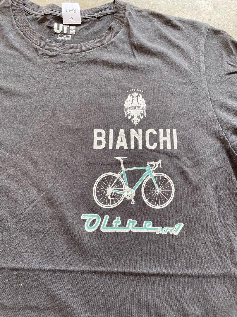 UNIQLO X BIANCHI CYCLE TEE, Men's Fashion, Tops & Sets, Tshirts & Polo ...