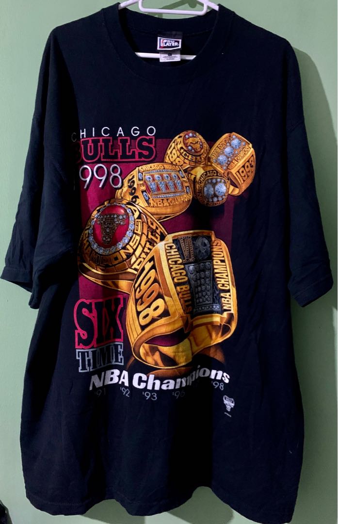 chicago bulls 6 rings shirt