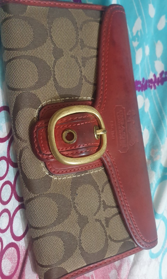 vintage coach wallet
