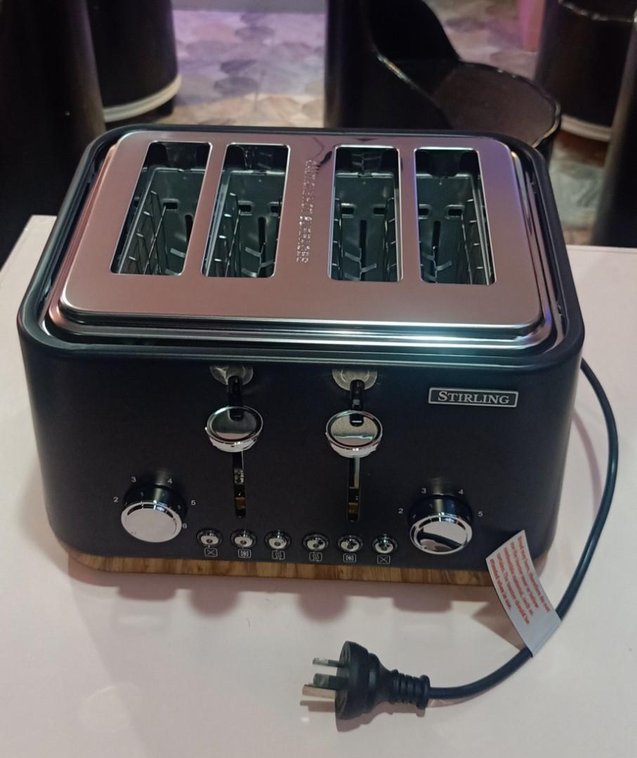 Vintage Stirling 4 Slice Toaster Designer's Collection, Limited Edition