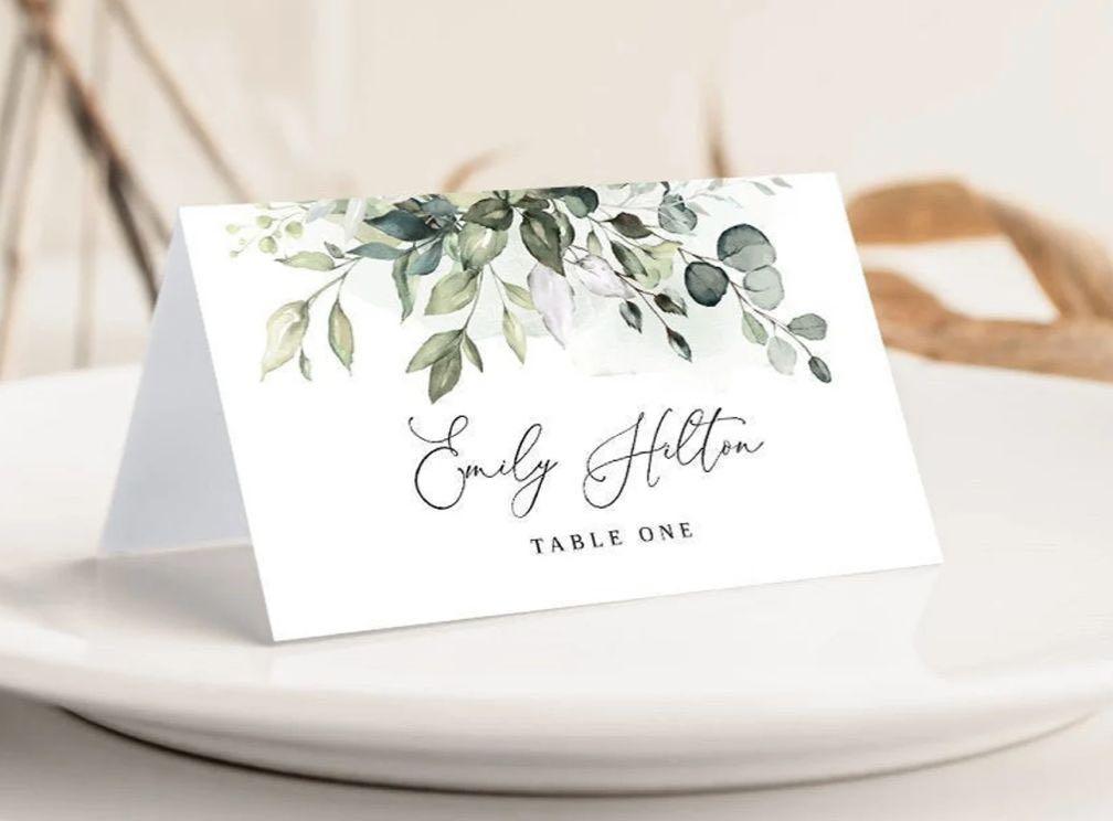 Wedding on sale name tents