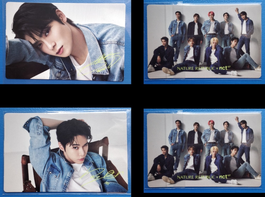 おすすめ】 ネイチャーリパブリック NCT127 カード トレカ マーク