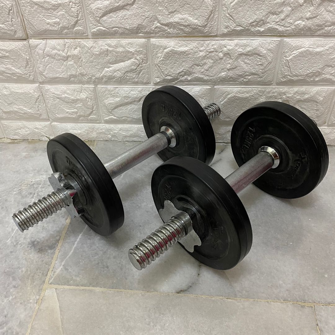 XTrack Dumbbell (Plates & Bars), Sports Equipment, Exercise & Fitness