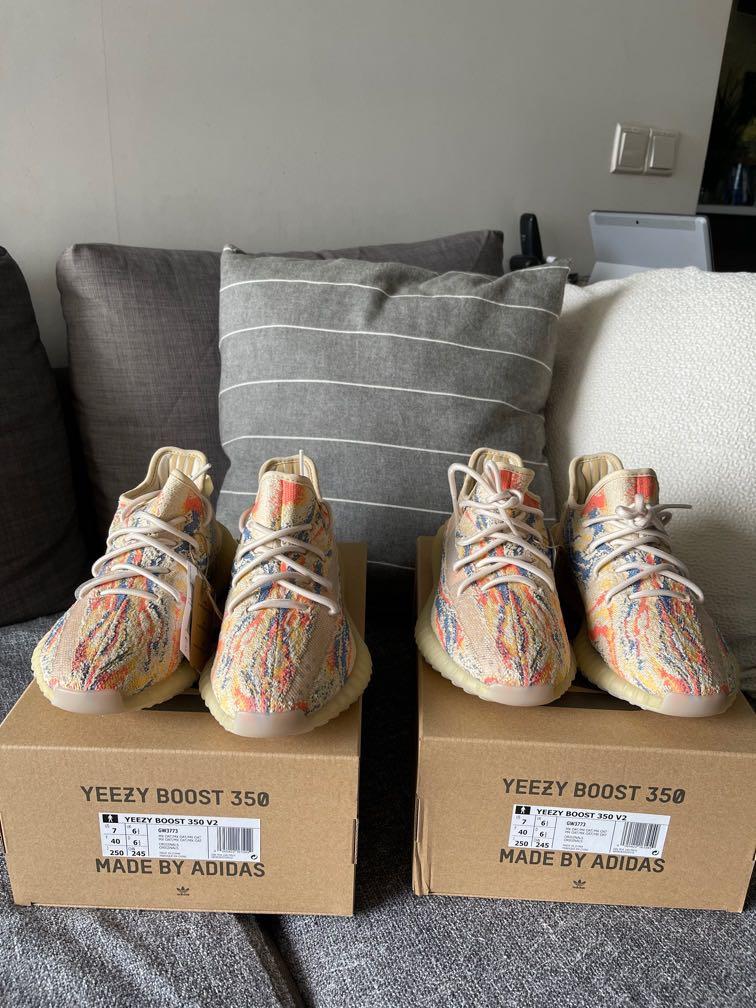 yeezy mx oat on foot