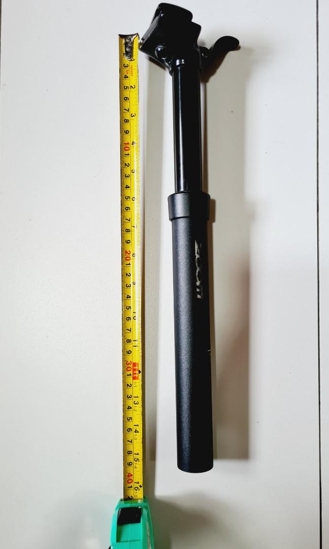 Zoom Manual Dropper Seatpost, Sports Equipment, Bicycles & Parts, Parts & Accessories on Carousell