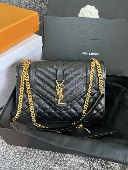 Saint laurent envelope medium bag deals