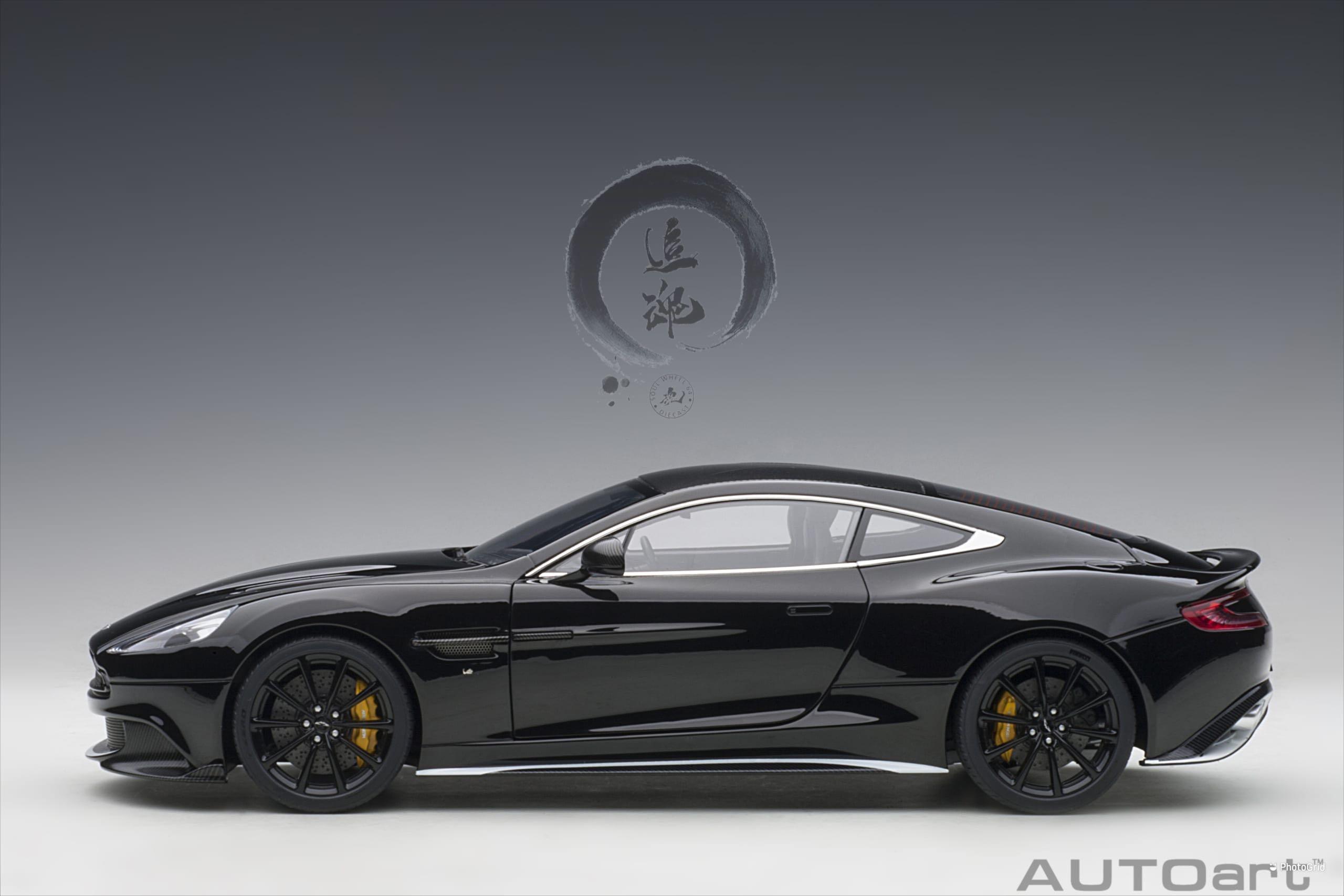 2017 Aston Martin Vanquish S Onyx Black 1/18 Model Car by AUTOart 70271 for sale online 