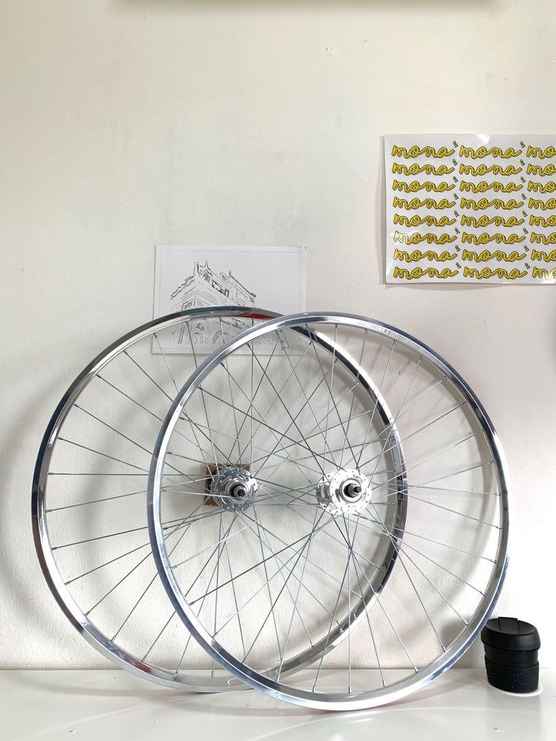 Chrome 700c top wheelset