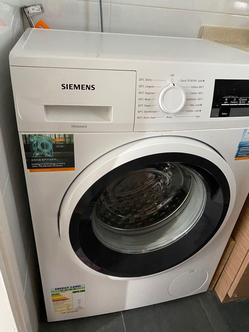 西門子洗衣機6 5kg Iq500 家庭電器 洗衣機及乾衣機 Carousell