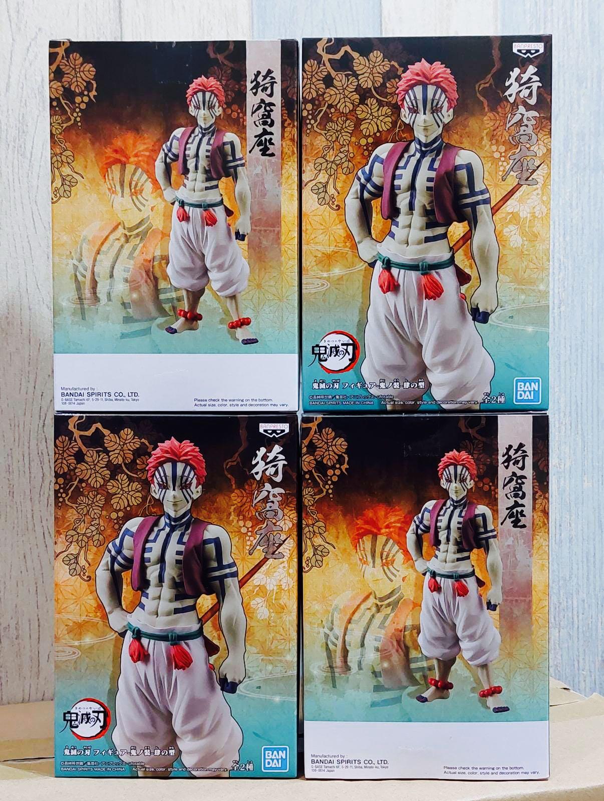 全新現貨Bandai BANPRESTO 景品鬼滅之刃鬼之裝肆之型猗窩座景品pvc figure, 興趣及遊戲, 玩具 遊戲類- Carousell