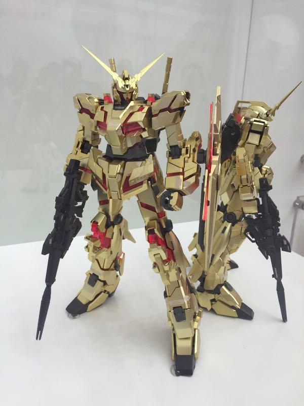 香港限定特別版香檳金MG unicorn gundam Ver Ka code 852 獨角獸