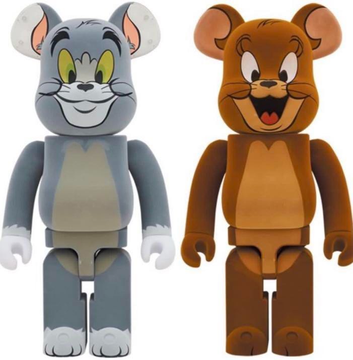 Bearbrick Tom and Jerry: Tom Flocky 1000% 海外 即決-