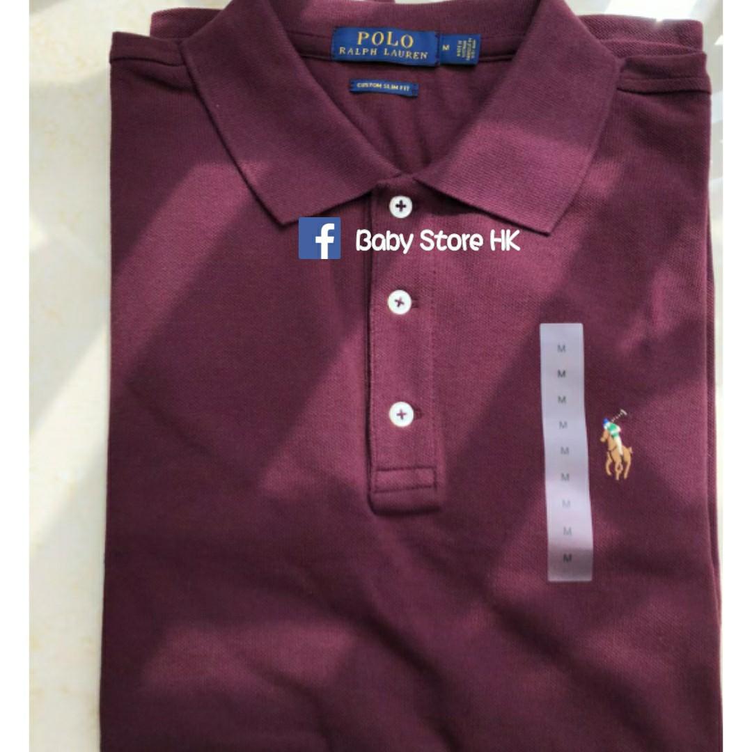 🌟限量優惠🌟 Polo RALPH LAUREN (S~XXL) 白色/黑色/深藍/墨綠/棗紅色 