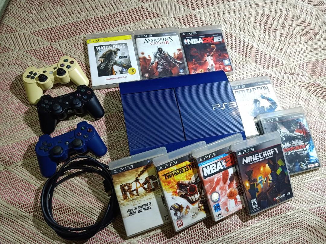 PS3 SLIM 500gb GAMES Video Gaming Video Game