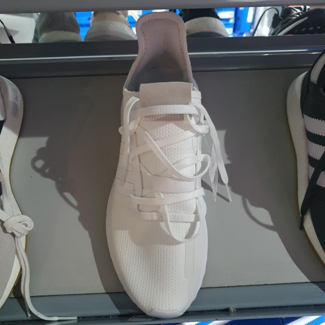 path run adidas white