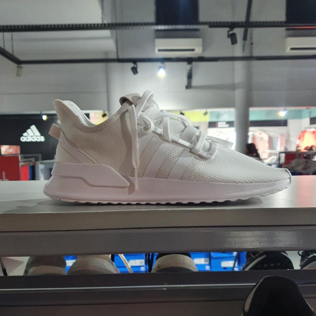 path run adidas white
