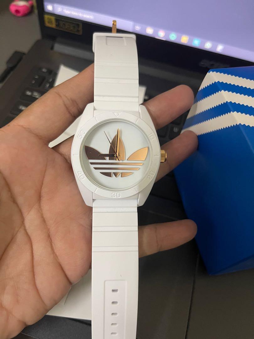 Adidas White Watch Men s Fashion Watches Accessories Watches