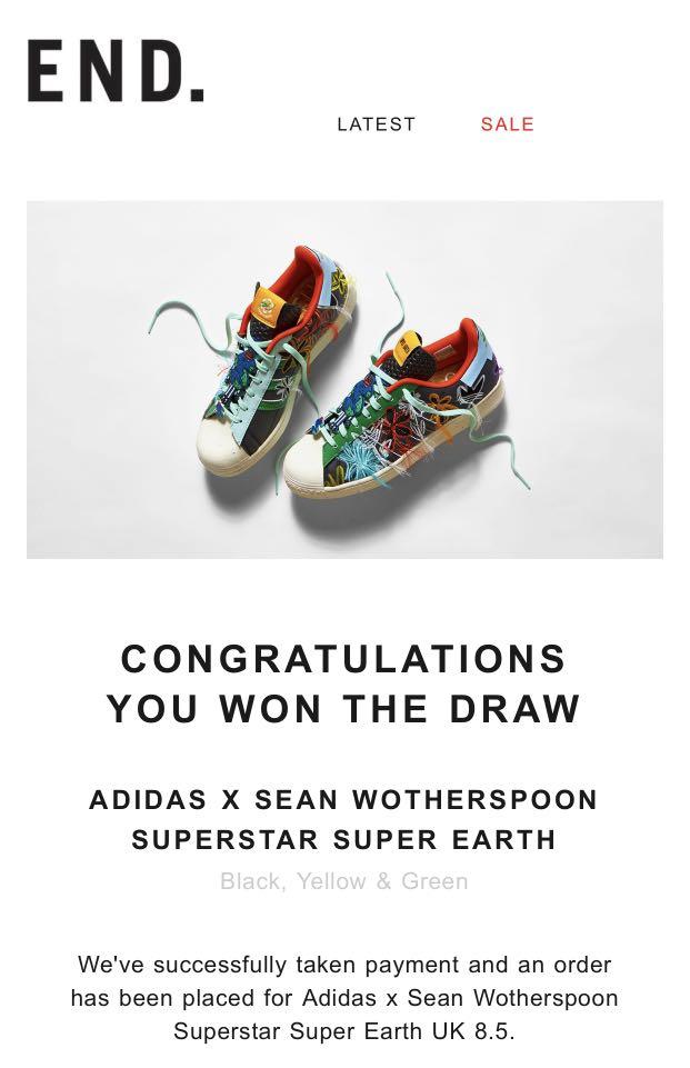 ADIDAS X SEAN WOTHERSPOON SUPERSTAR SUPER EARTH, Men's Fashion, Footwear,  Sneakers on Carousell