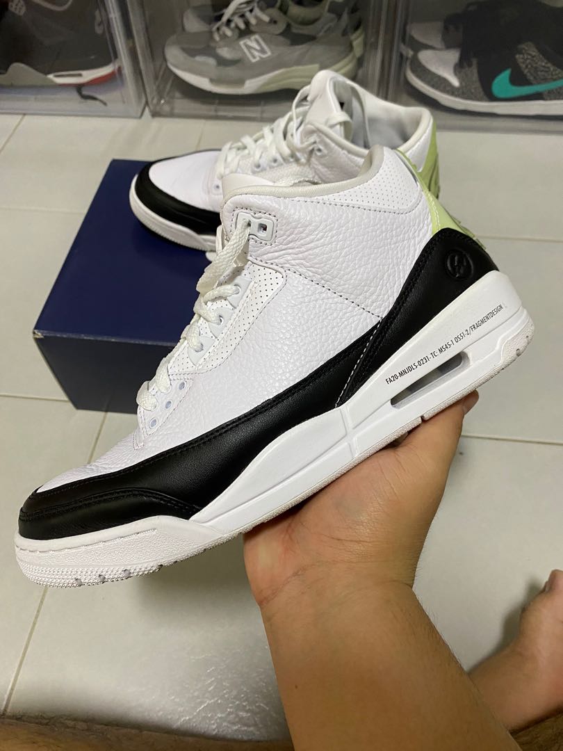 Air Jordan 3 “Fragment”, Men's Fashion 